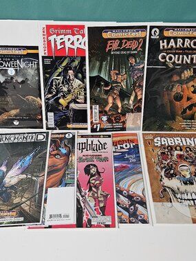 Halloween ComicFest 2015 Lot of 9 Comic Books Sabrina Scooby Zenescope Zombie